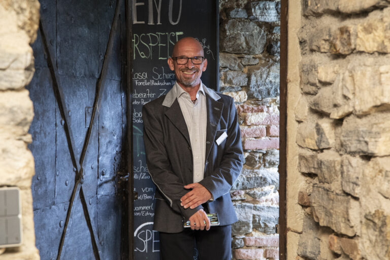 Hochzeitsplaner Harald Winkler auf der Ruine Senftenberg