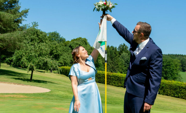 Traumhochzeit Jenny & Karlheinz Golfplatz Ferschnitz